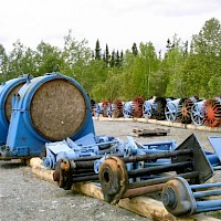 Plant - Trunnion bearings for ball mills
