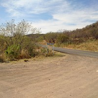 Signal at The Paved Road