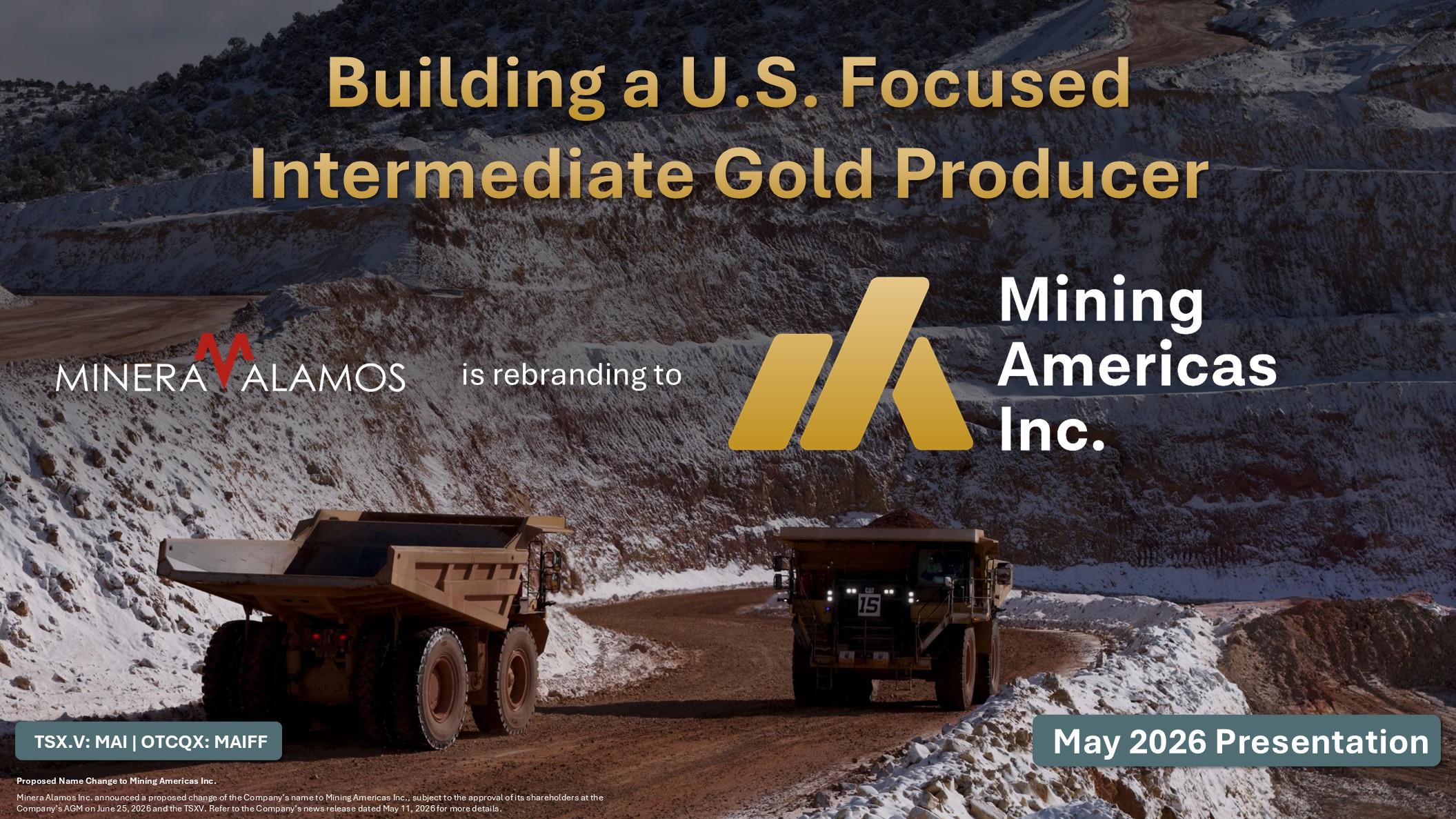 Corporate Presentation – May 2026 Copperstone PFS